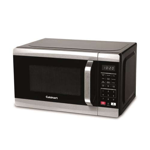 Cuisinart Microwave with Touch Pad, 0.7 Cu Ft, 700 Watts, Black and Stainless Steel